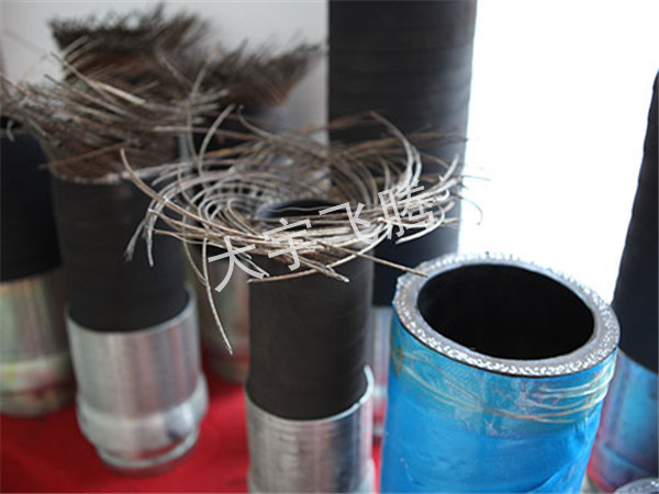 四層鋼絲編織軟管，防爆加厚